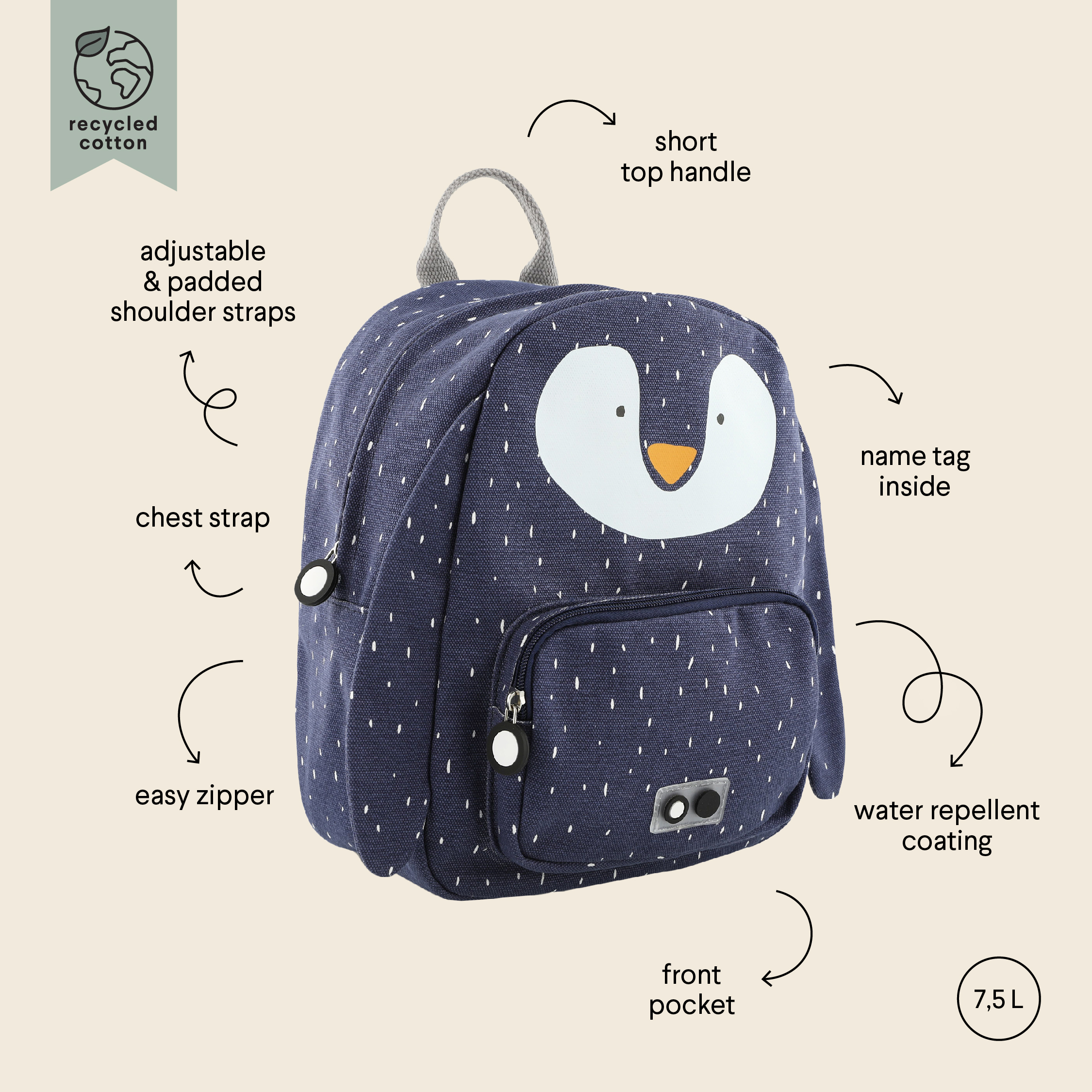 Backpack - Mr. Penguin